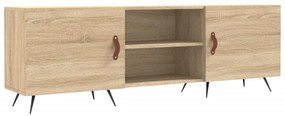vidaXL Έπιπλο Τηλεόρασης Sonoma Δρυς 150x30x50 εκ. Επεξεργασμένο Ξύλο