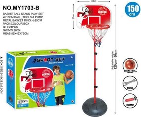 Παιδική επιδαπέδια μπασκέτα - 150cm - MY1703-B - 232353