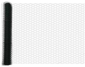 vidaXL Πράσινος εξαγωνικός φράχτης  1x100 μ από ατσάλι