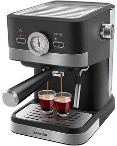Μηχανή Espresso 20Bar 1.5lt Sencor SES 1721BK Μαύρη