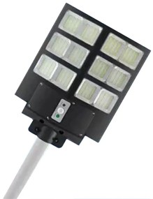 Ηλιακό Φωτιστικό Δρόμου σε Μαύρο Χρώμα JT-BCGK-600W