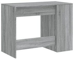 vidaXL Γραφείο Γκρι Sonoma 102x50x75 εκ. από Επεξεργασμένο Ξύλο