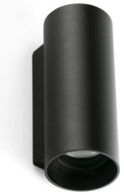 Φωτιστικό Τοίχου Kov 71791-232 Led 2x6W 3000K 1338lm 14°/23° Black Faro Barcelona