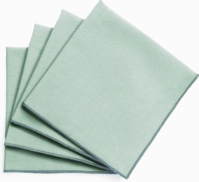 Σετ 4 πετσέτες φαγητού από προπλυμένο βαμβάκι, Tampa