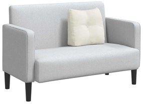 vidaXL Μαξιλάρι Πλάτης Κρεμ 45 x 24 x 50 εκ Βελούδο