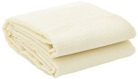 vidaXL Χαλί Σκηνής Κρεμ 4x2,5 μ.