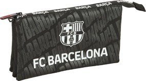 Κασετίνα F.C. Barcelona Μαύρο 22 x 12 x 3 cm