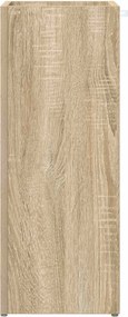 vidaXL Σχέδιο &amp; βάση αποθήκευσης Δρύς Sonoma 25 x 24,5 x 64 εκ.