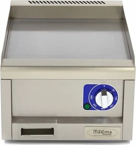 Commercial Grade Griddle - Smooth - Single Unit - 60cm Deep - Electric