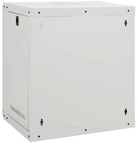 vidaXL Καμπίνα Δικτύου Επιτοίχια 12U 19&#039;&#039; IP20 53x40x60 εκ.