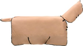 vidaXL Σαμάρι Ίππου Καπουτσίνο 145 cm Πολυεστέρας