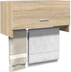vidaXL Ντουλάπα Sonoma Δρυς 70 x 32,5 x 35 εκ. από Επεξ. Ξύλο