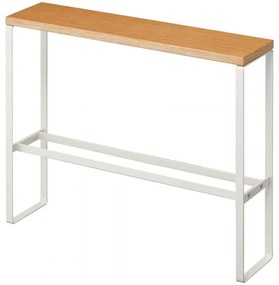 Βάση Για Παντόφλες YMZK5152 12x50x41cm White Steel,Wood