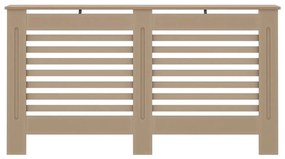vidaXL Κάλυμμα Καλοριφέρ 152 x 19 x 81,5 εκ. από MDF