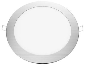 LED SLIM PANEL NM ROUND REC. 18W 4000K 1730Lm Φ220 230V AC Ra80 ACA PLATO1840RNM