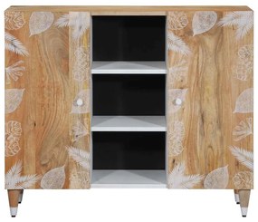 vidaXL Sideboard 90x33,5x75 cm μασίφ ξύλο Mango