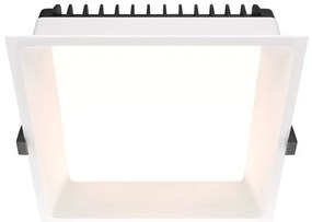 Χωνευτό Σποτ Οροφής Okno LED 24W 3000K Λευκό DL054-24W3K-W MAYTONI-DL054-24W3K-W-Λευκό DL054-24W3K-W