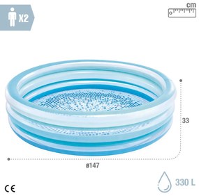 Παιδική πισίνα Intex 147 x 33 x 147 cm (x6)