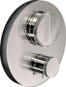 Almar Thermo Core Push E176632 Inox Finish - Θερμοστατικος Μίκτης εντοιχισμού 2 εξόδων