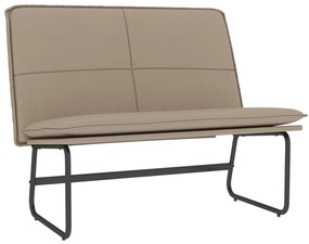 vidaXL Πάγκος Καπουτσίνο 100x75x76 εκ. από Συνθετικό Δέρμα
