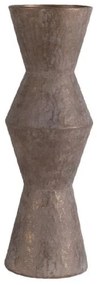 Βάζο κεραμικό μπρονζέ 21x21x60.50cm
