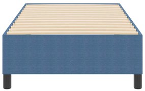 vidaXL Κρεβάτι με ελατήρια Μπλε 80 x 200 cm Βελούδο