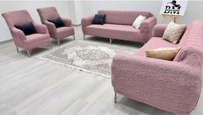Stewehome σετ καλύμματα καναπέ με σχέδιο φύλλου 180x230 cm