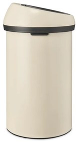 Brabantia Touch Bin 1005510, 60 l, Ομαλό και αθόρυβο άνοιγμα, Μπεζ
