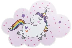 Φωτιστικό Τοίχου LED Σύννεφο Ροζ Μονόκερος Unicorn Fairytale Babsy 140949 Elobra-140949-Ροζ 140949