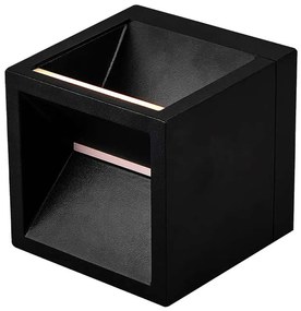 Φωτιστικό Τοίχου - Απλίκα Rivo 2518321003 10x10x10cm Led 240lm 8W 3000K Black Nordlux