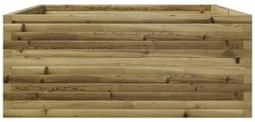 vidaXL Ζαρντινιέρα Κήπου 110x110x49,5 εκ. από Εμποτισμένο Ξύλο Πεύκου