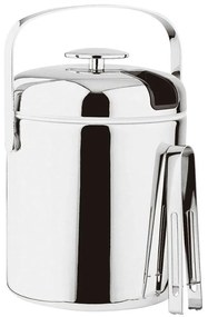 Παγοδοχείο Με Λαβίδα 41513-13 14x22cm 1,3Lt Inox Paderno Stainless Steel