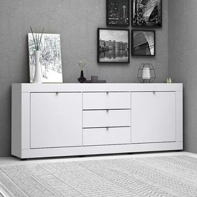 Μπουφές Ocean Megapap χρώμα λευκό 210x45x86εκ.