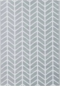 vidaXL Χαλί εξωτερικού χώρου ARAKIL Γκρι 160x230 cm PP