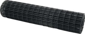vidaXL Φράχτης Εuro Γκρι 1,2 x 25 m Σίδηρος με επικάλυψη PVC