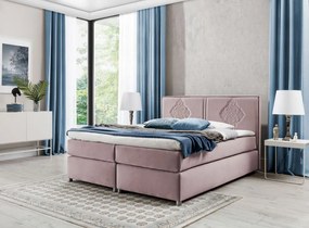 Επενδυμένο κρεβάτι Folk-Mauro-200 x 200