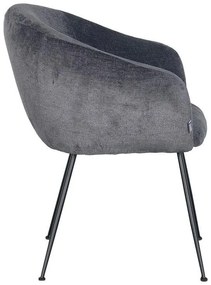 Πολυθρόνα Τραπεζαρίας 1280 Fylliana Γκρί 62x60x79εκ. 62x60x79 εκ.