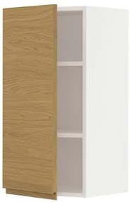 METOD ντουλάπι τοίχου με ράφια, 40x80 cm 695.391.25