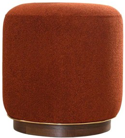 Σκαμπό Zeone 209FLF1145 42x43cm Tile Red