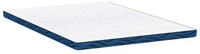 vidaXL Στρώματα Λευκό και Μπλε 160 x 200 cm