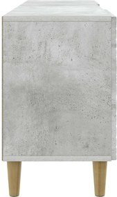 vidaXL Ντουλάπι TV 150 x 31 x 50 εκ. Γκρι Σκυροδέματος