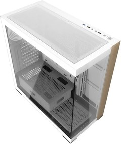 Darkflash DS900W θήκη υπολογιστή χωρίς ανεμιστήρες (Λευκό)