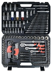 Σετ κλειδιών με ρακέτα Yato YT-38850 128 Τεμάχια