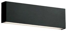 Φωτιστικό Τοίχου - Απλίκα Hugo 4243601 Led Black Viokef Metal
