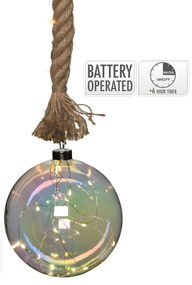 Χριστουγεννιάτικη Μπάλα Με Led (Φ15x95) K-M Pearl ABR522580