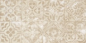 Keros London Decorado Beige 25x50 - Πλακάκι μπάνιου