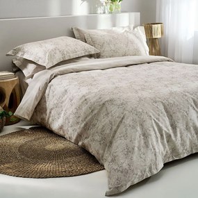 Σεντόνια Torino-2 (Σετ 4τμχ) Sand Vesta Home Queen Size 240x270cm 100% Βαμβακοσατέν