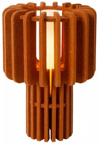 Φωτιστικό Επιτραπέζιο Lucide 45591-01-55 ROLLO Κεραμιδί (Terra)|Λευκό (White)