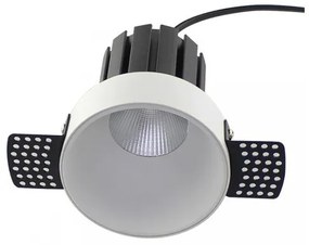 Downlight Οροφής Trimless LED 6W IP20 3000K Λευκό S095 Zambelis-S095-Λευκό S095