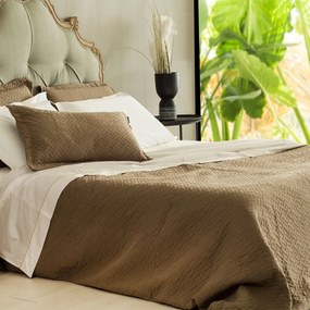 Κουβερλί - Παπλωματοθήκη King Size 2 σε 1 (240x260) Aslanis Venetian Coffee
